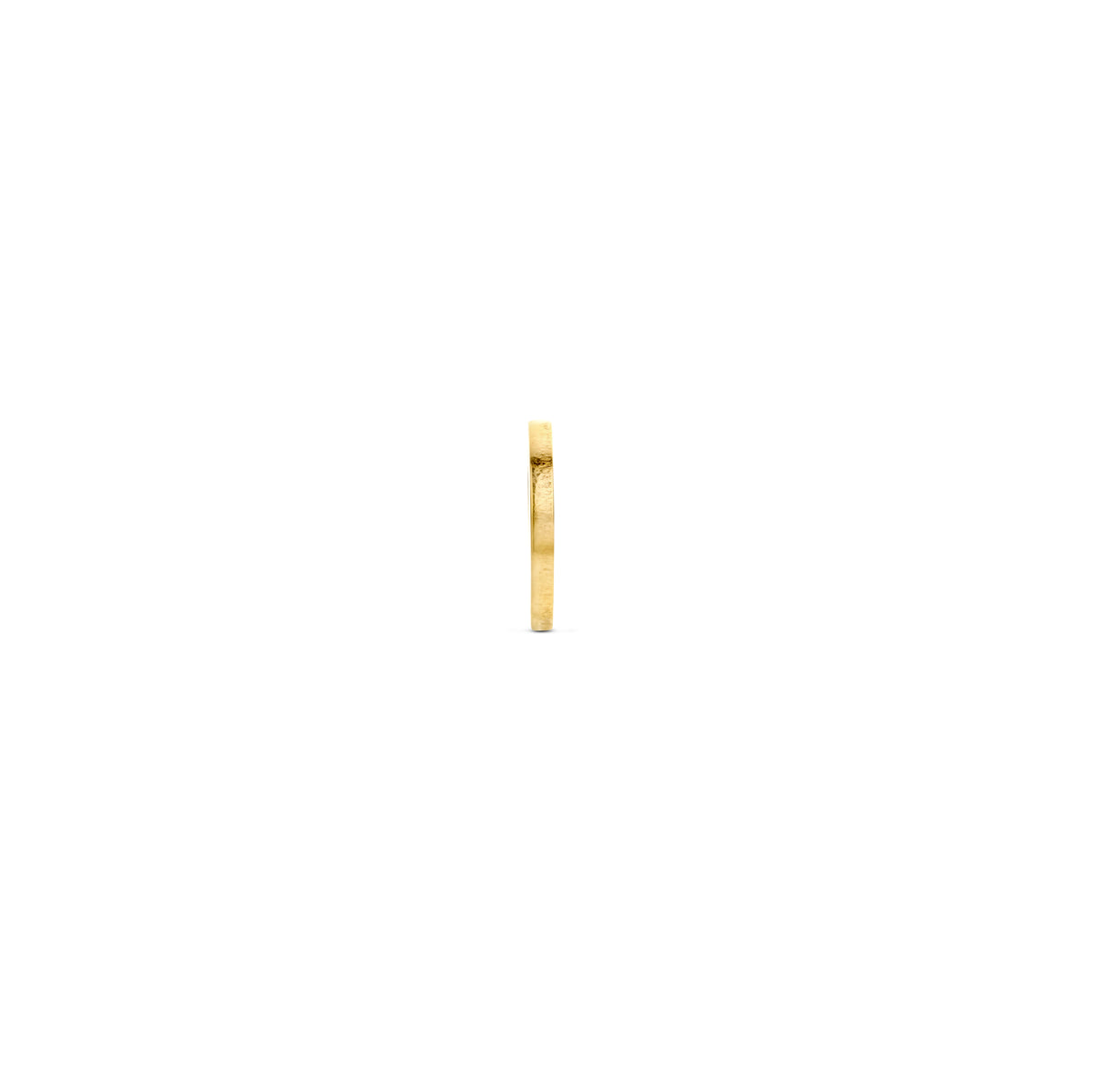 Hanger hartje in goud – 7 mm