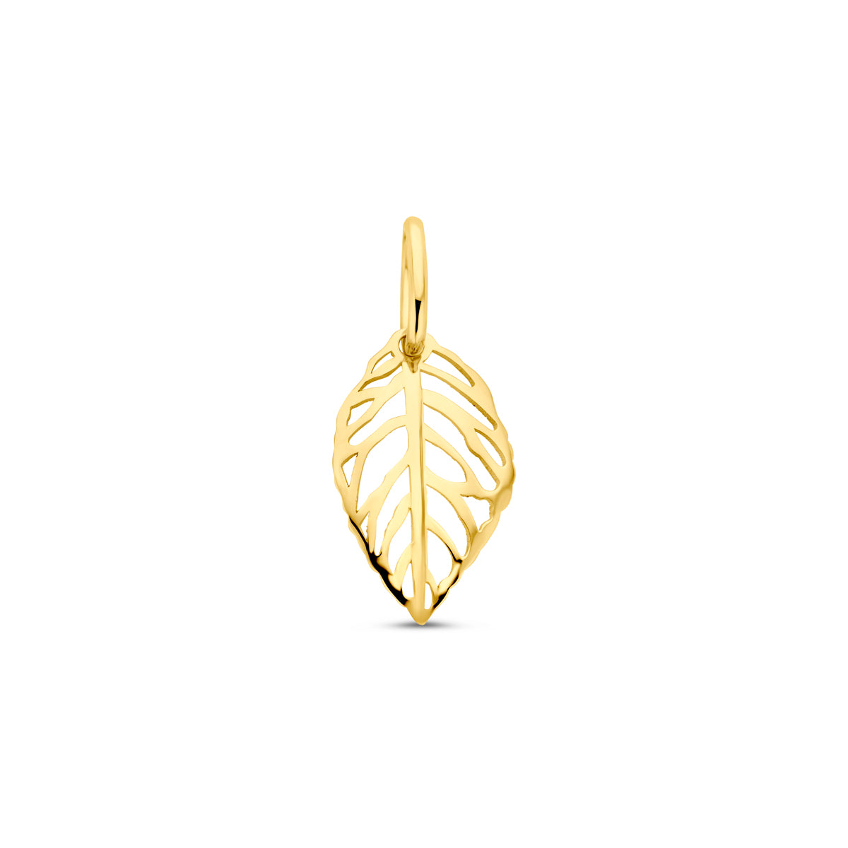 Hanger blad in goud – 17 mm