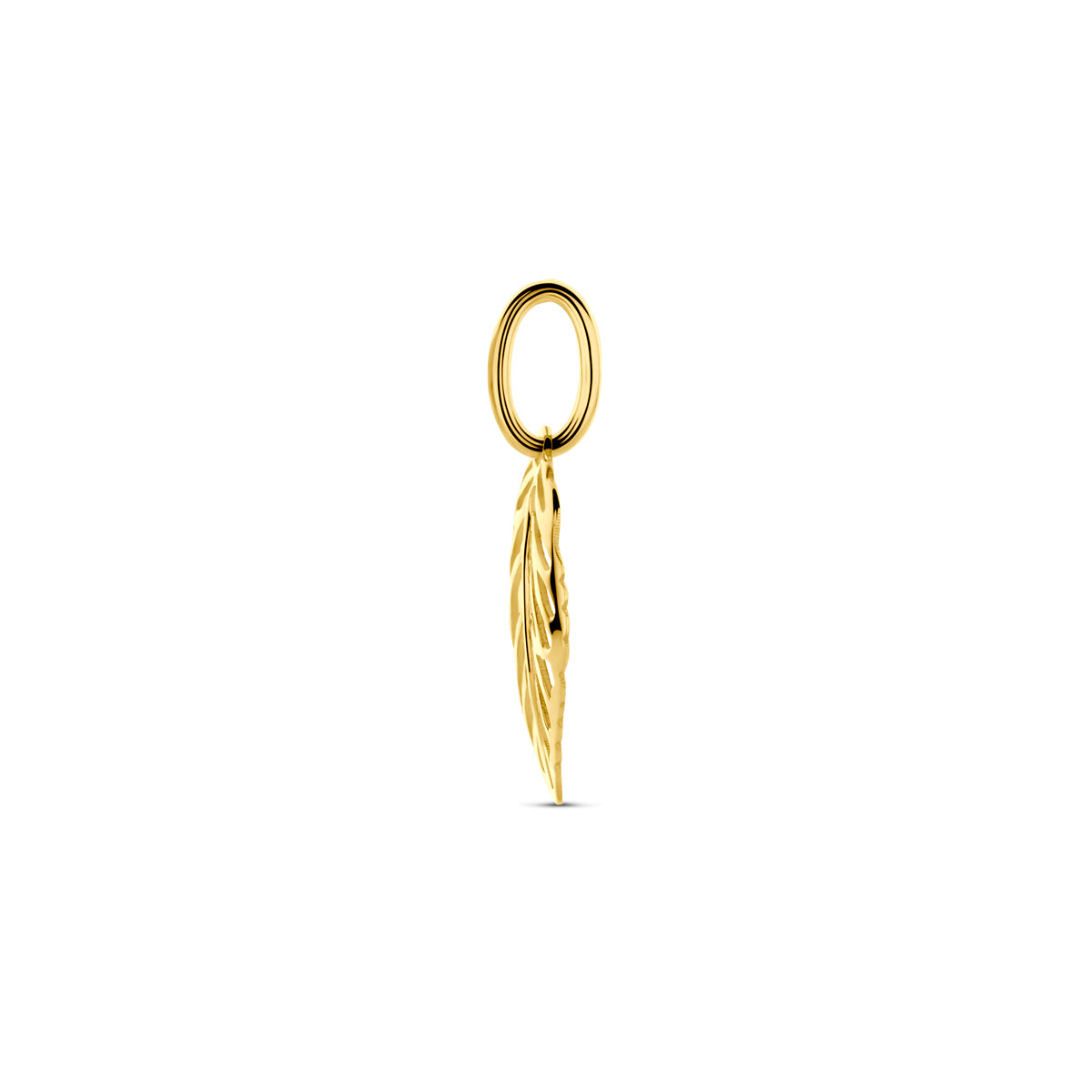 Hanger blad in goud – 17 mm