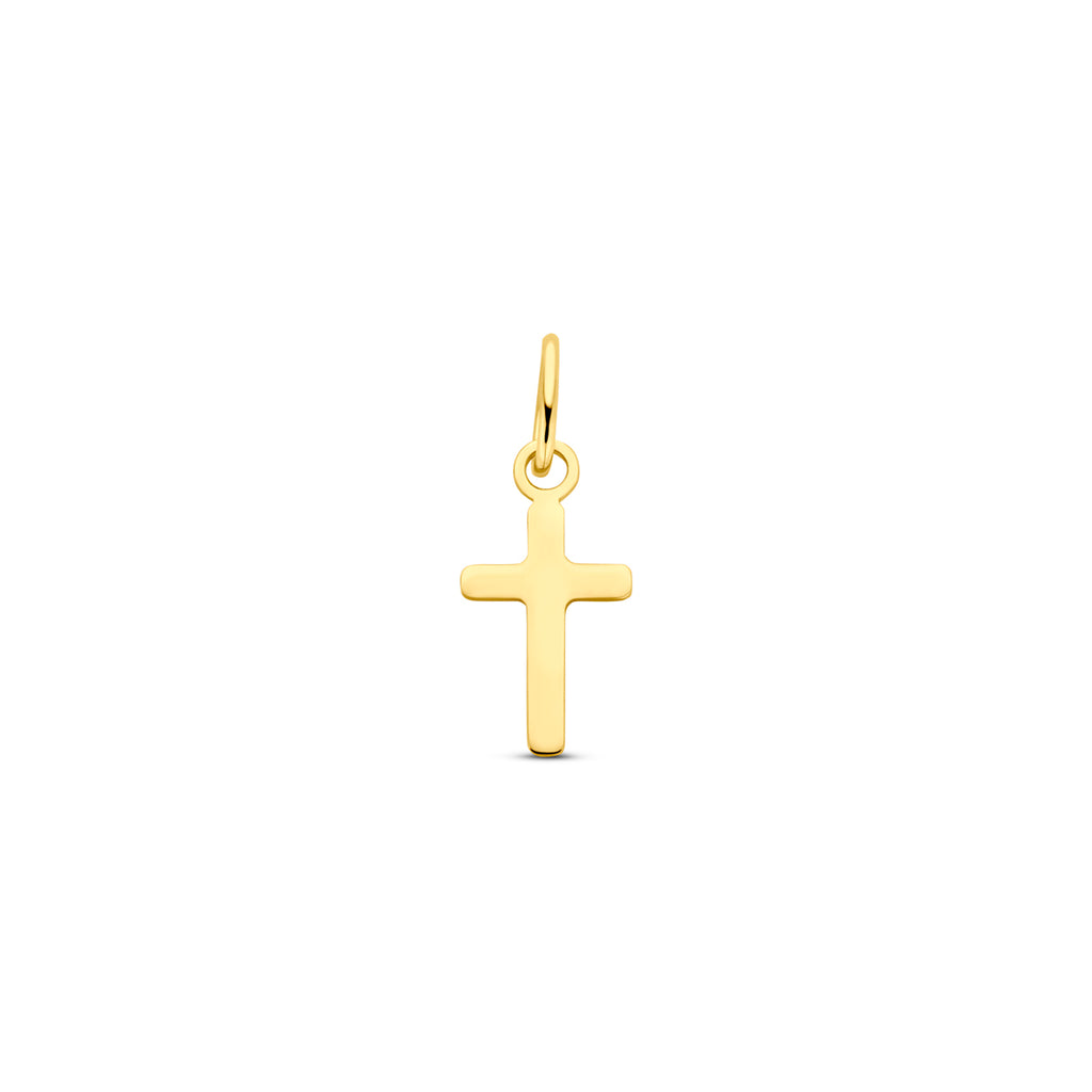 Hanger kruis in goud – 14 mm