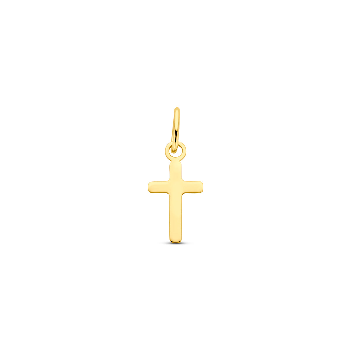 Hanger kruis in goud – 14 mm