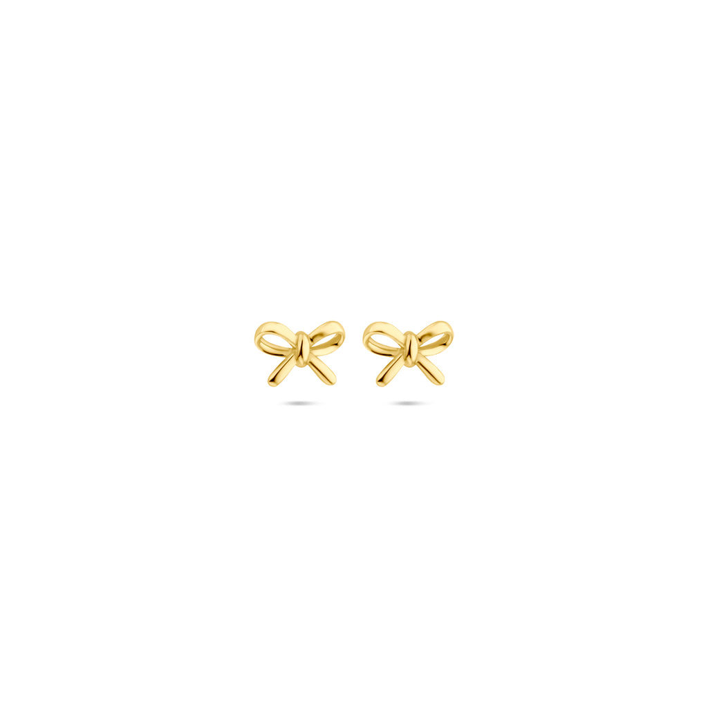 Oorknoppen strik in goud – 4,5 mm