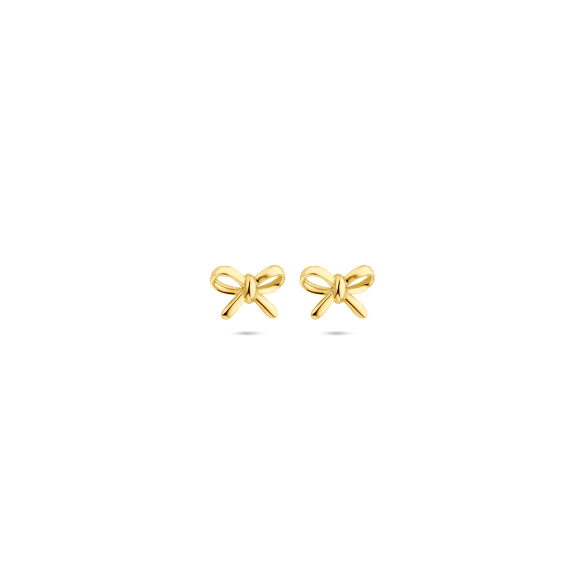 Oorknoppen strik in goud – 4,5 mm