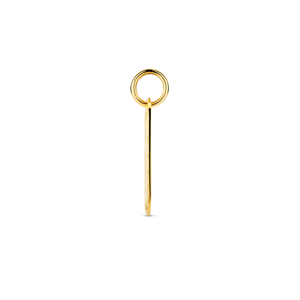 Graveerhanger in goud – 24 mm