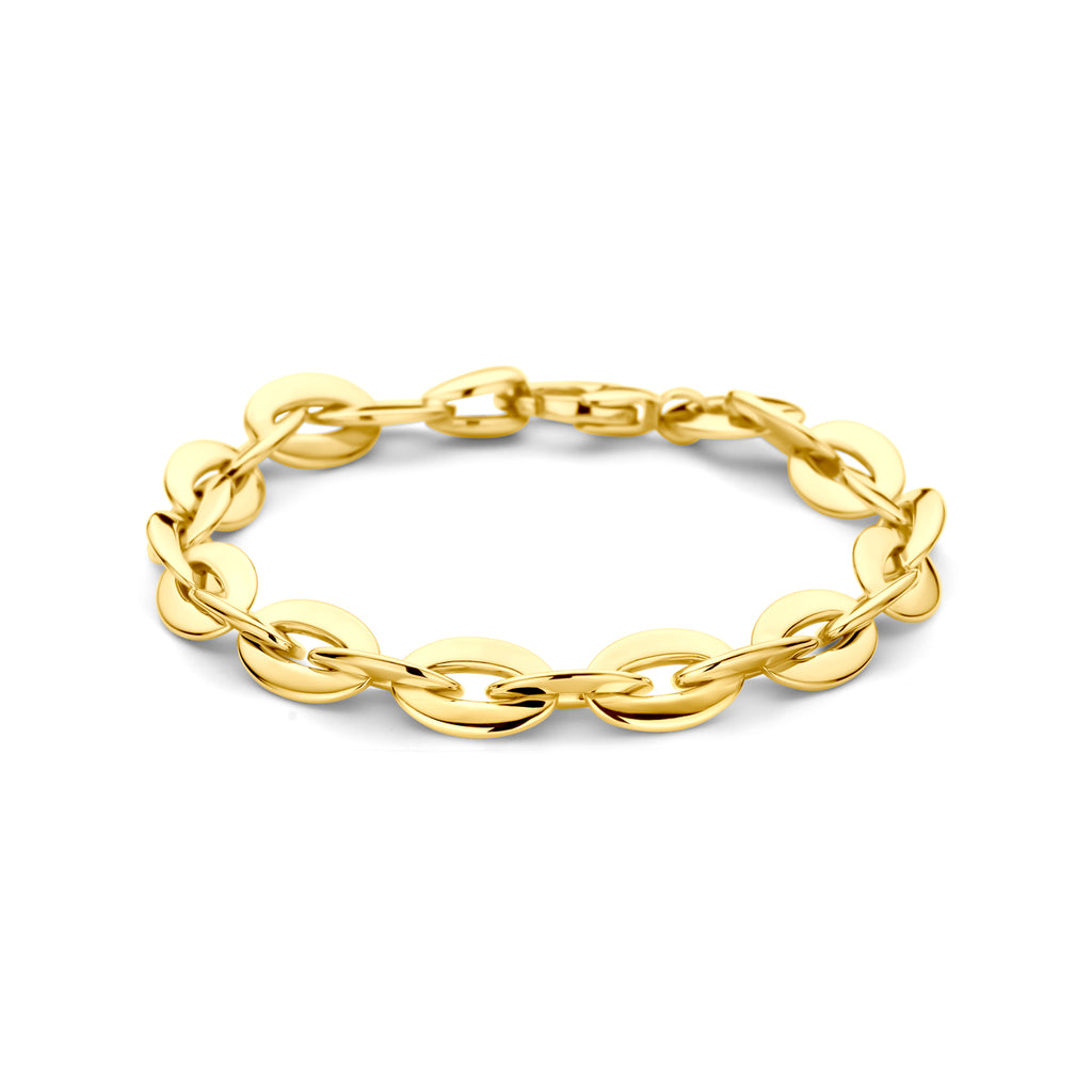 Armband anker 8,5 mm in goud – 19,5 cm
