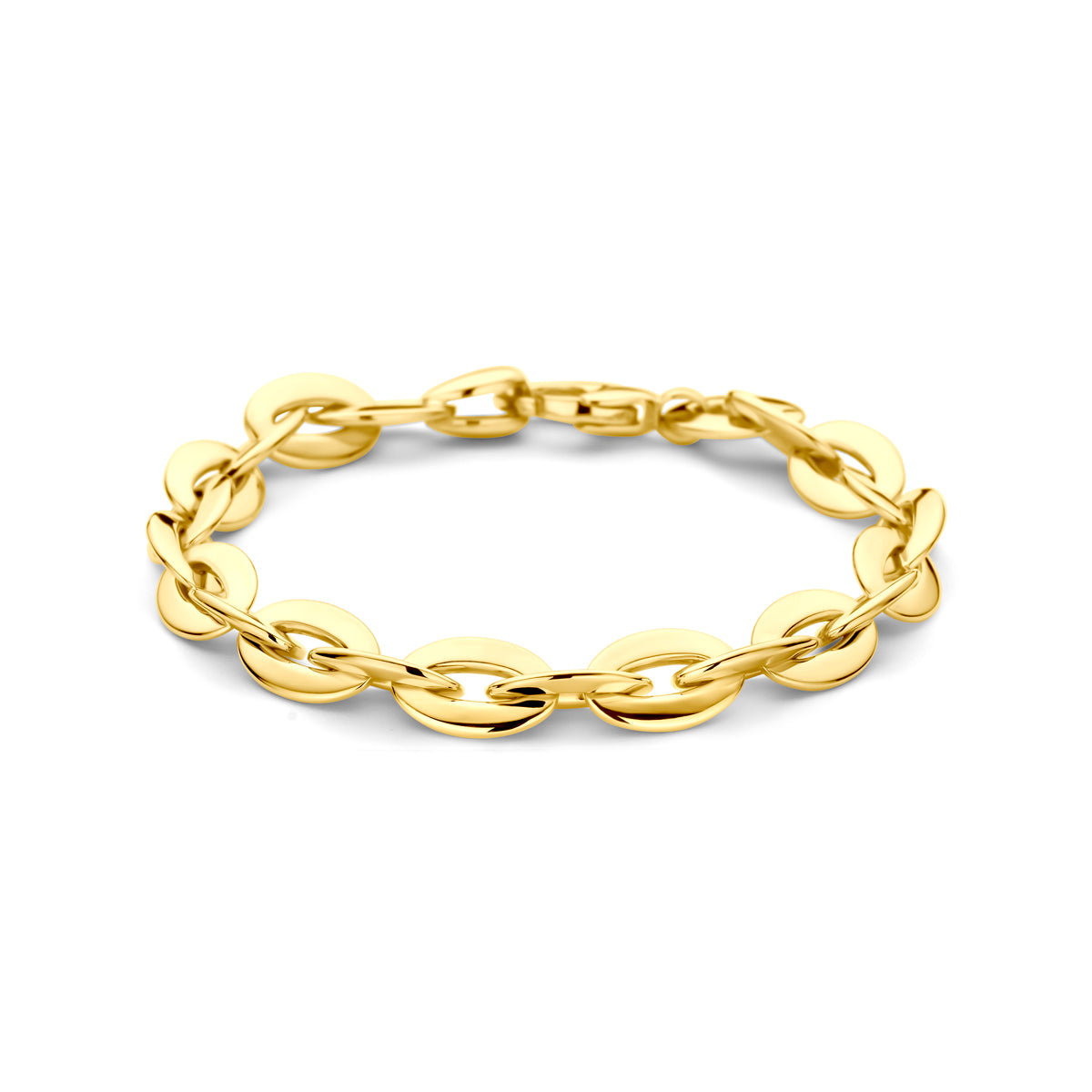 Armband anker 8,5 mm in goud – 19,5 cm