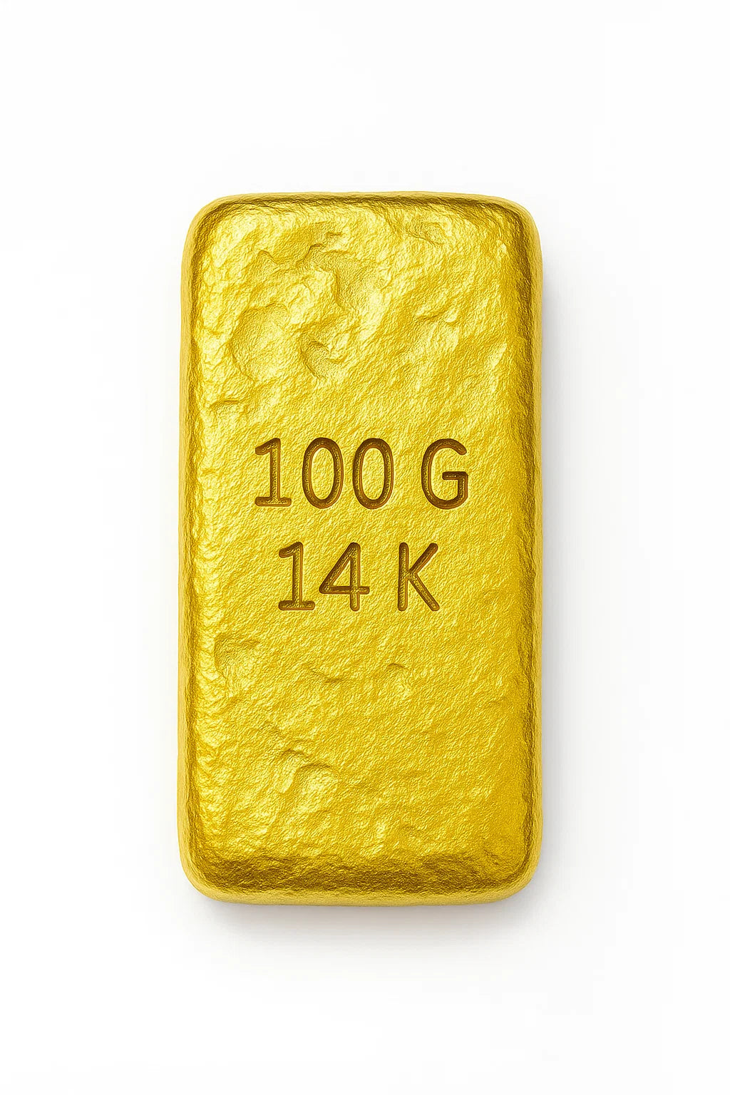 Goudbaar 100 gram (14 Karaat)