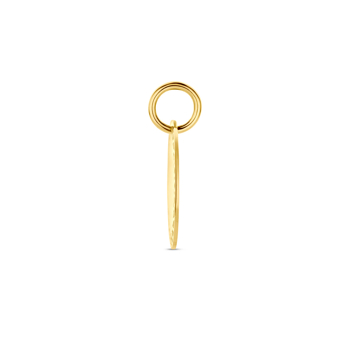 Graveerhanger in goud – 16 mm