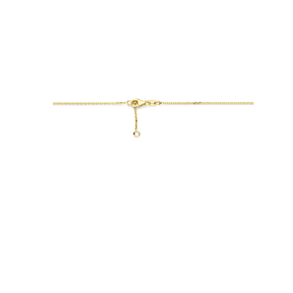 Ketting gediamanteerd in goud – 42/44 cm