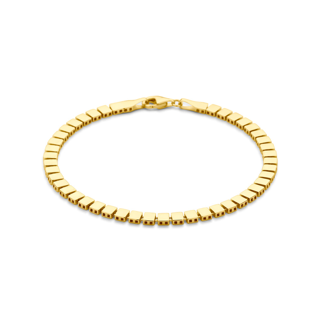 Armband 3,9 mm in goud – 19 cm